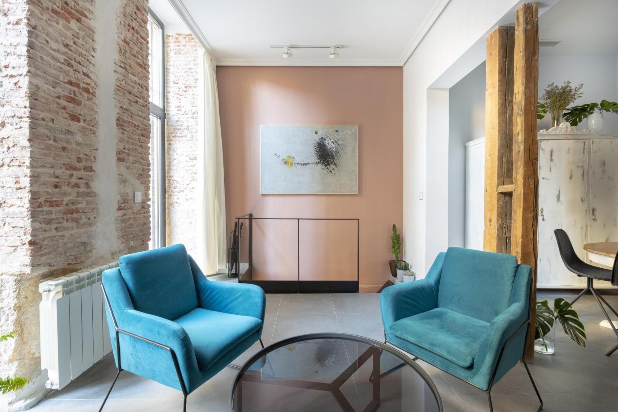Apt Centrico Y Tranquilo De 2 Hab Madrid Bagian luar foto